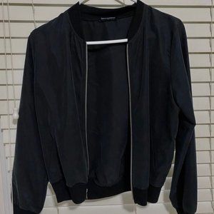 American Apparel black bomber jacket